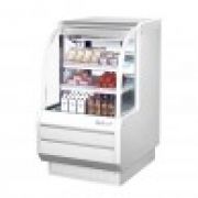 Turbo Air TCDD-36H-W(B)-N Curved Glass Front Refrigerated Deli Case